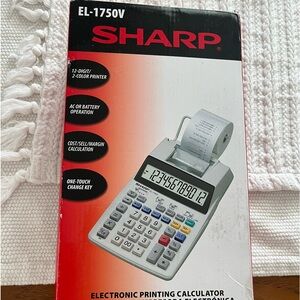 Electronic printing calculator